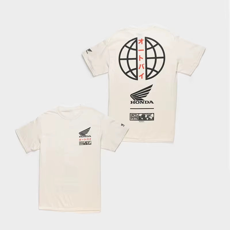 2026 New Hot Summer Fashion 1980S  Simple Retro Logo Printed T-Shirt Men'S Women'S Same Casual Comfortable Breathable